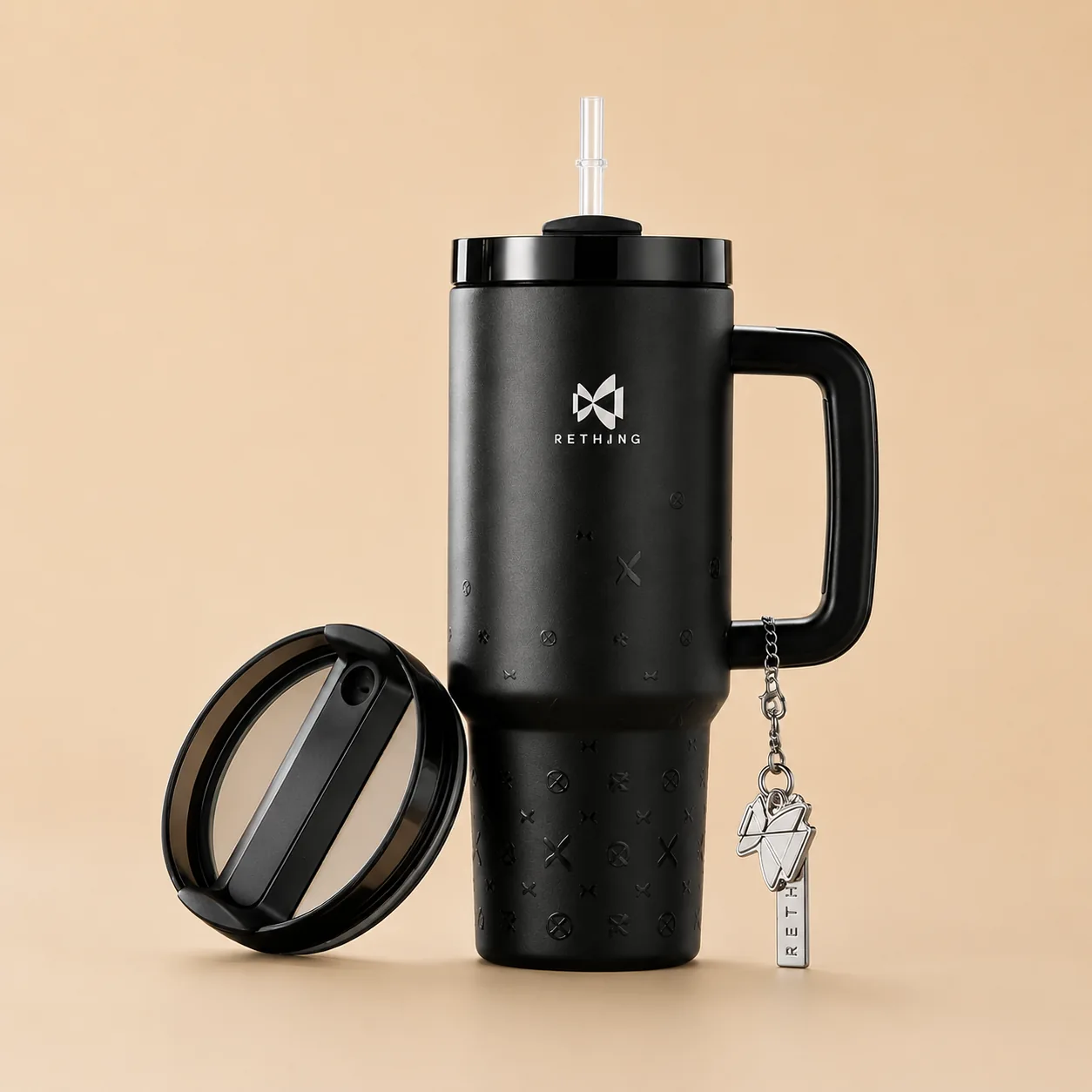 RESELAT Rething hydro quencher 1200ml with handle and straw
